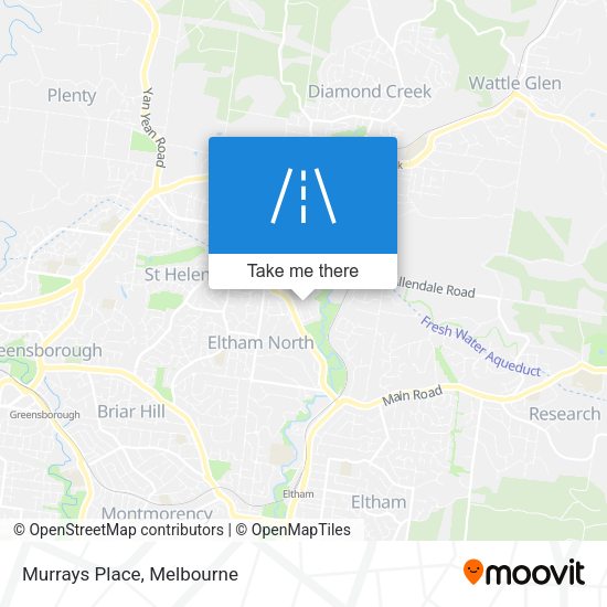 Murrays Place map