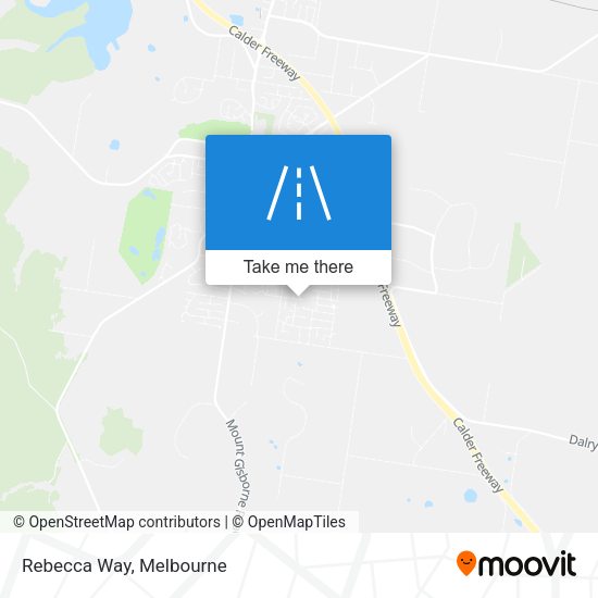 Rebecca Way map