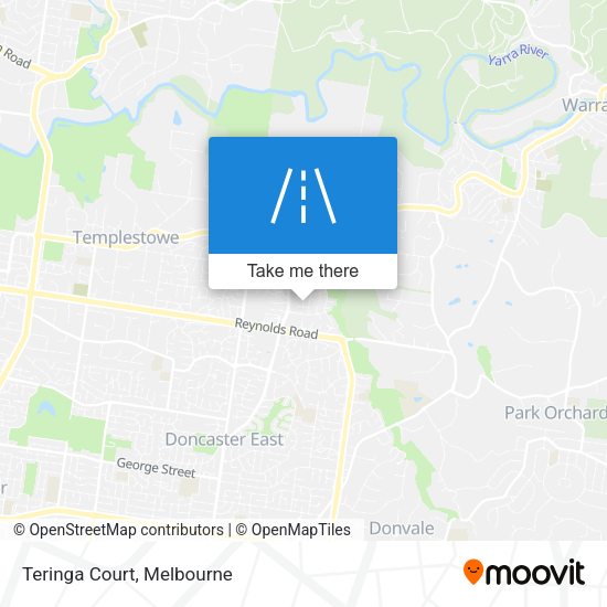 Teringa Court map
