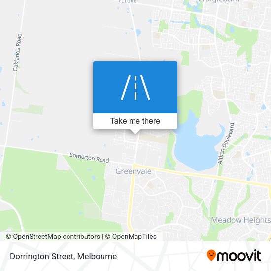 Dorrington Street map