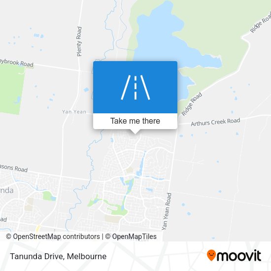 Tanunda Drive map