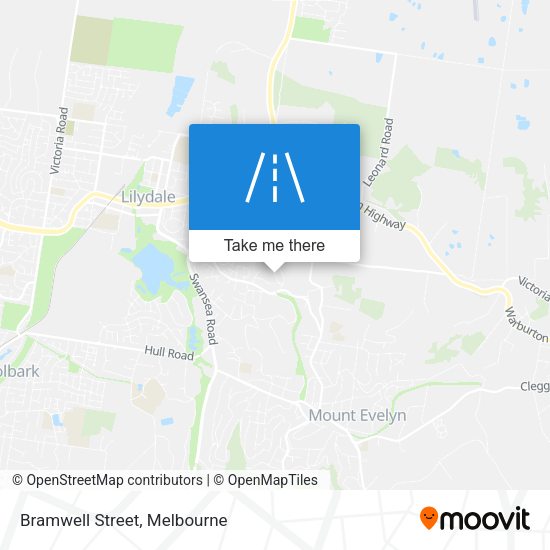 Bramwell Street map