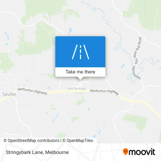 Mapa Stringybark Lane