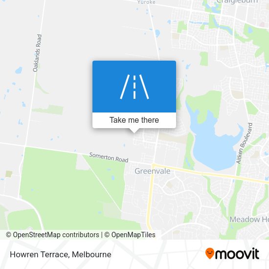 Howren Terrace map