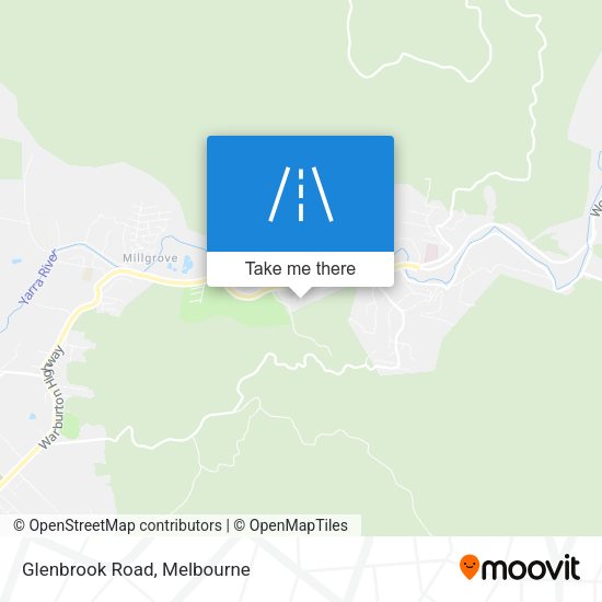 Glenbrook Road map