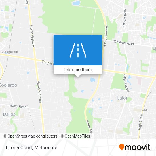 Litoria Court map