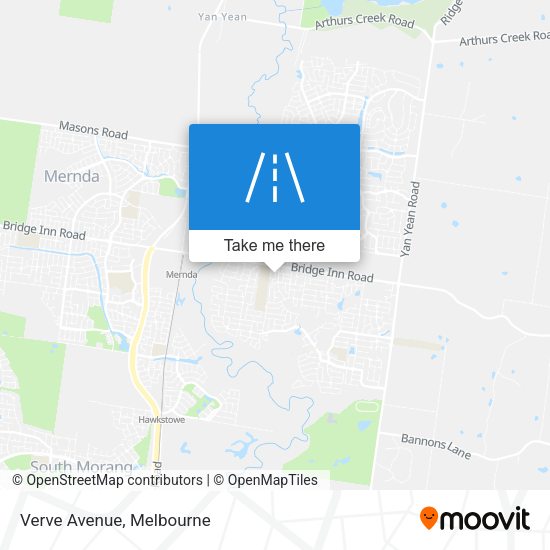 Verve Avenue map