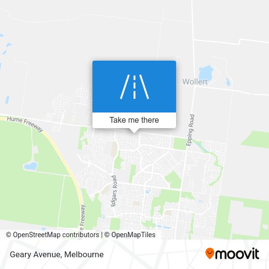 Geary Avenue map