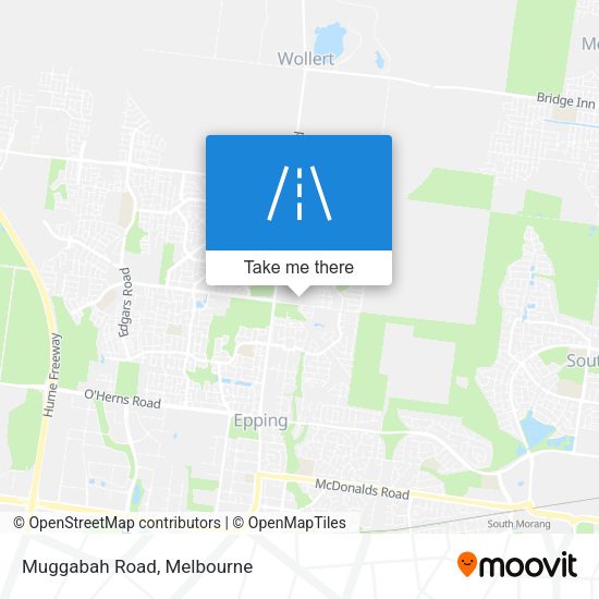 Muggabah Road map