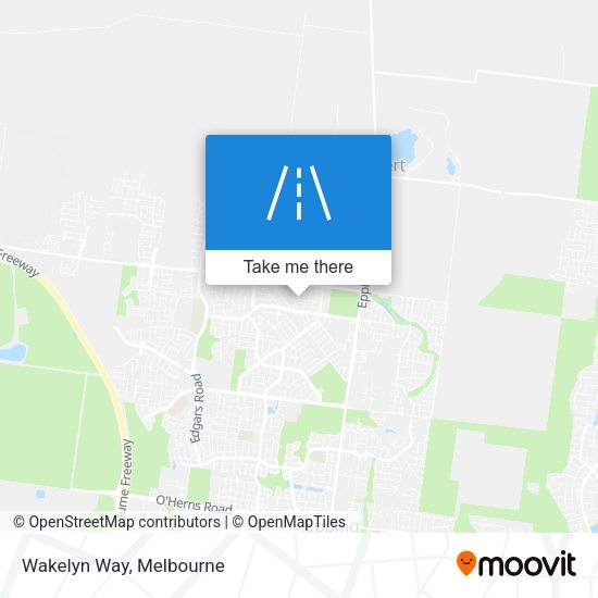 Wakelyn Way map