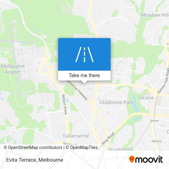 Evita Terrace map