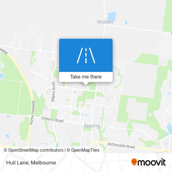 Hull Lane map