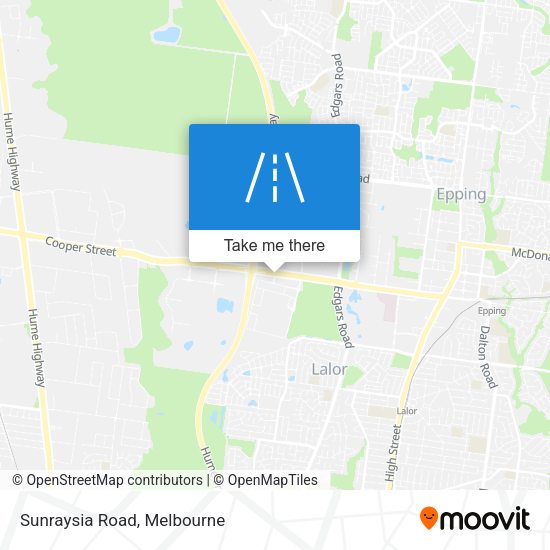 Sunraysia Road map