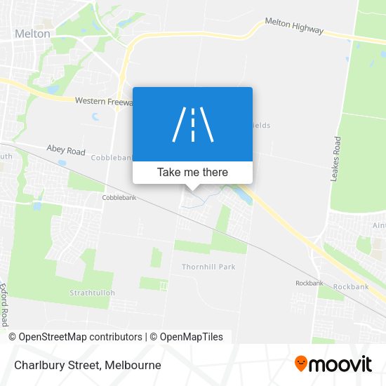 Charlbury Street map