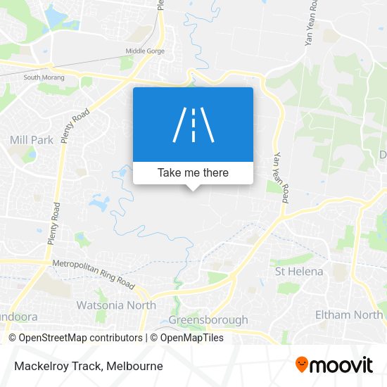 Mackelroy Track map