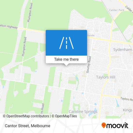 Cantor Street map