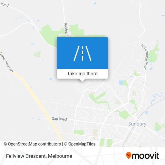 Fellview Crescent map