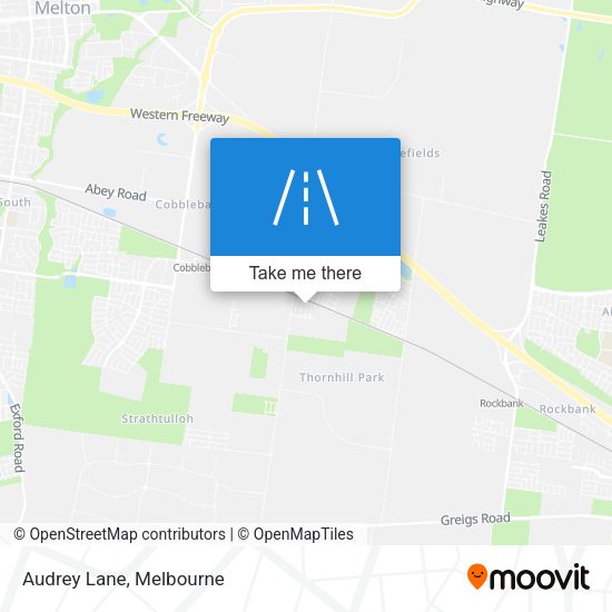 Audrey Lane map