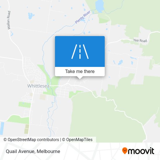 Quail Avenue map
