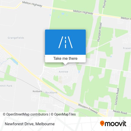 Newforest Drive map