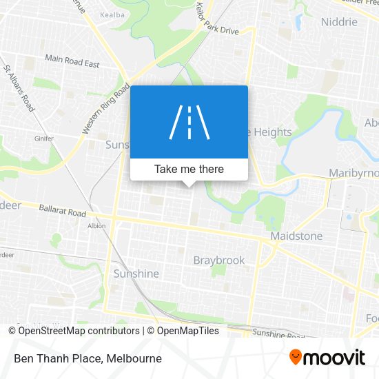 Ben Thanh Place map