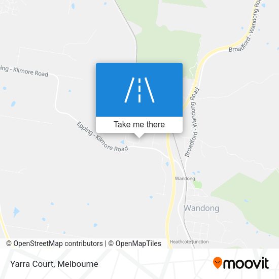 Yarra Court map