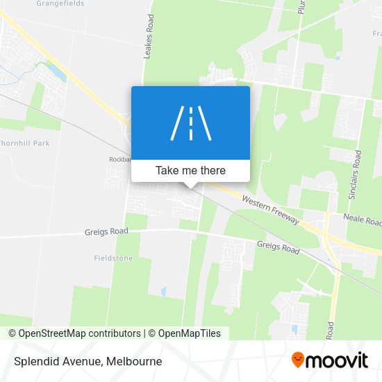 Splendid Avenue map