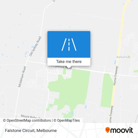 Falstone Circuit map
