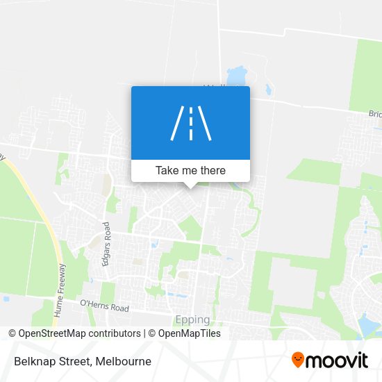 Belknap Street map
