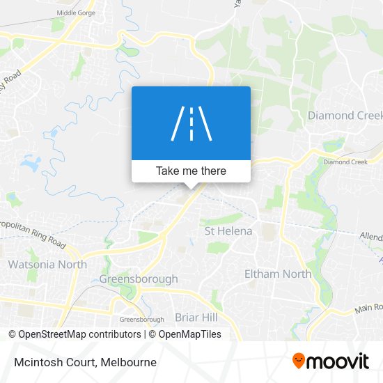 Mcintosh Court map