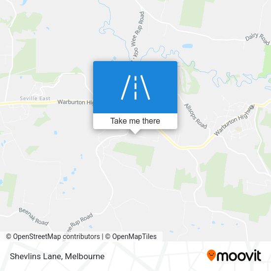 Shevlins Lane map