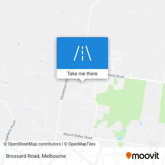 Brossard Road map