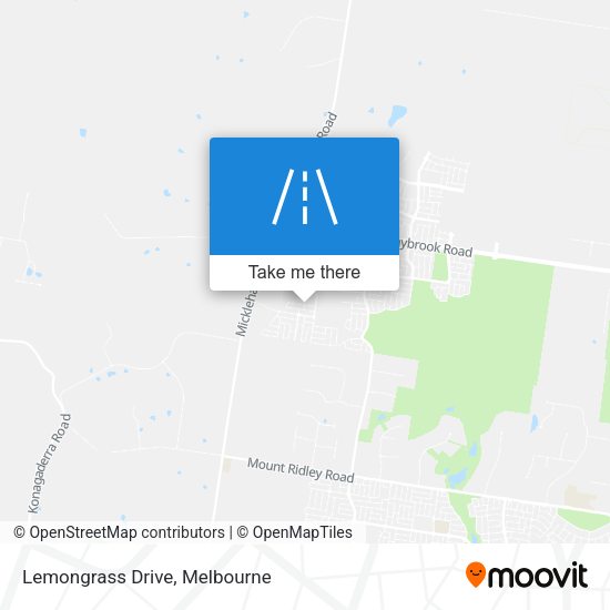 Lemongrass Drive map