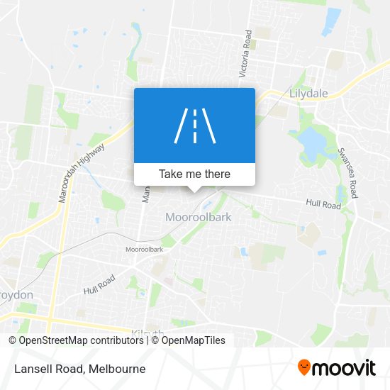 Lansell Road map