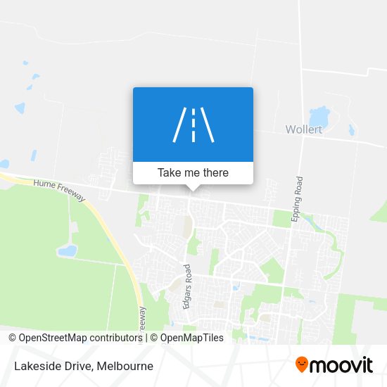 Lakeside Drive map
