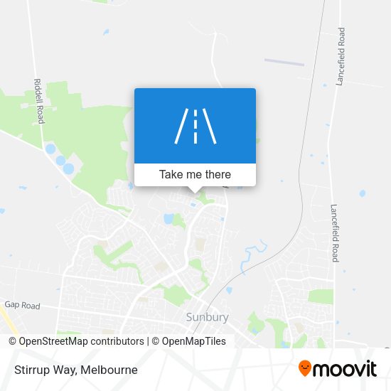 Stirrup Way map