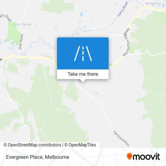 Evergreen Place map