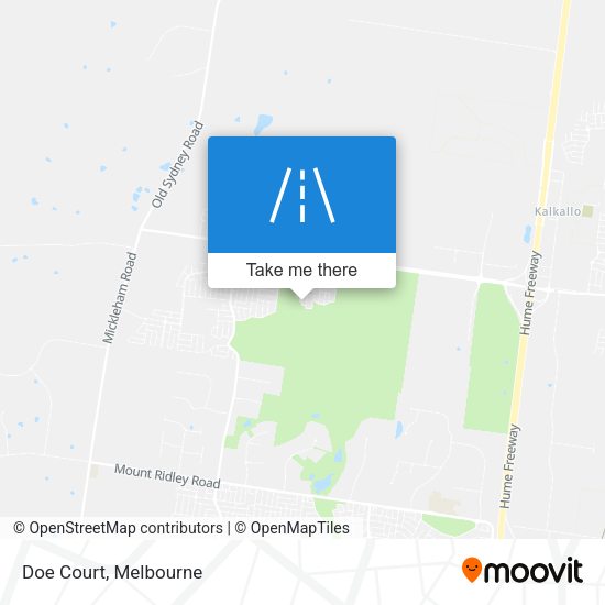Doe Court map