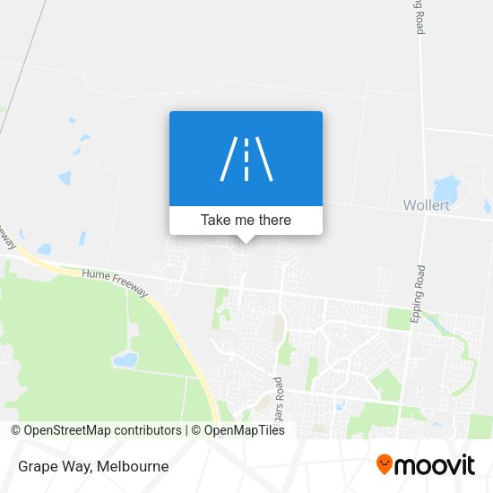 Grape Way map
