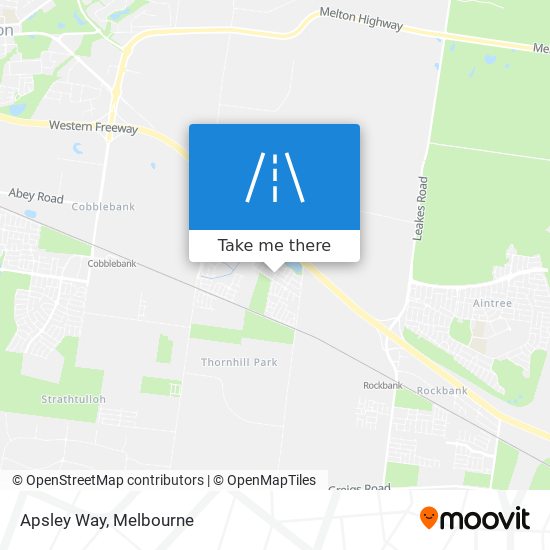Apsley Way map