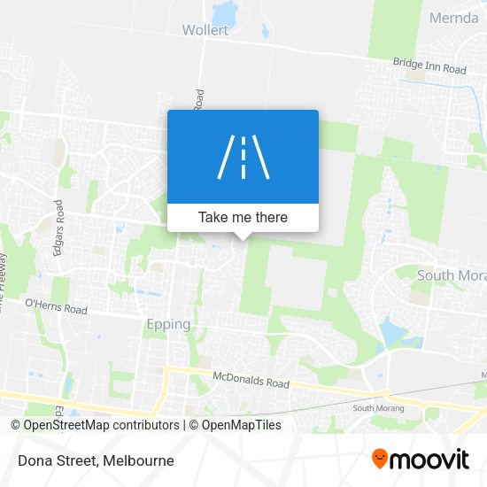 Dona Street map