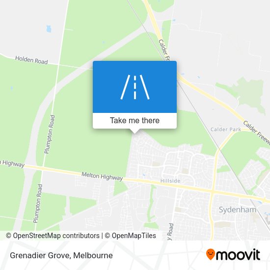 Grenadier Grove map