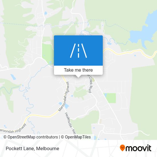 Pockett Lane map