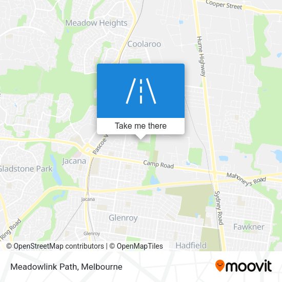 Meadowlink Path map