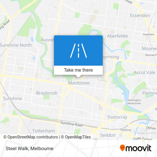 Steel Walk map