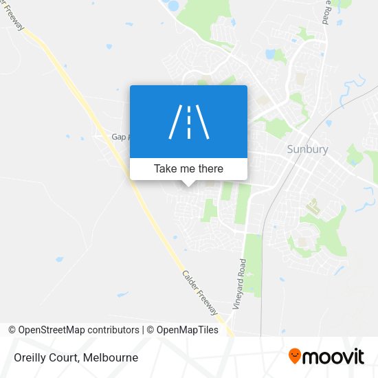 Oreilly Court map