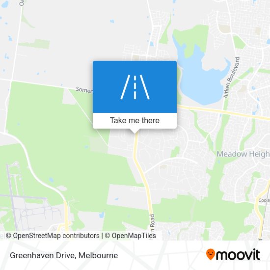 Greenhaven Drive map