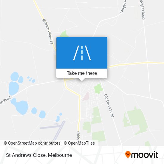 St Andrews Close map