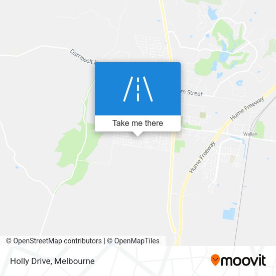 Holly Drive map