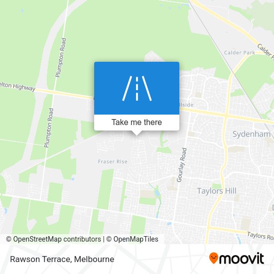 Rawson Terrace map